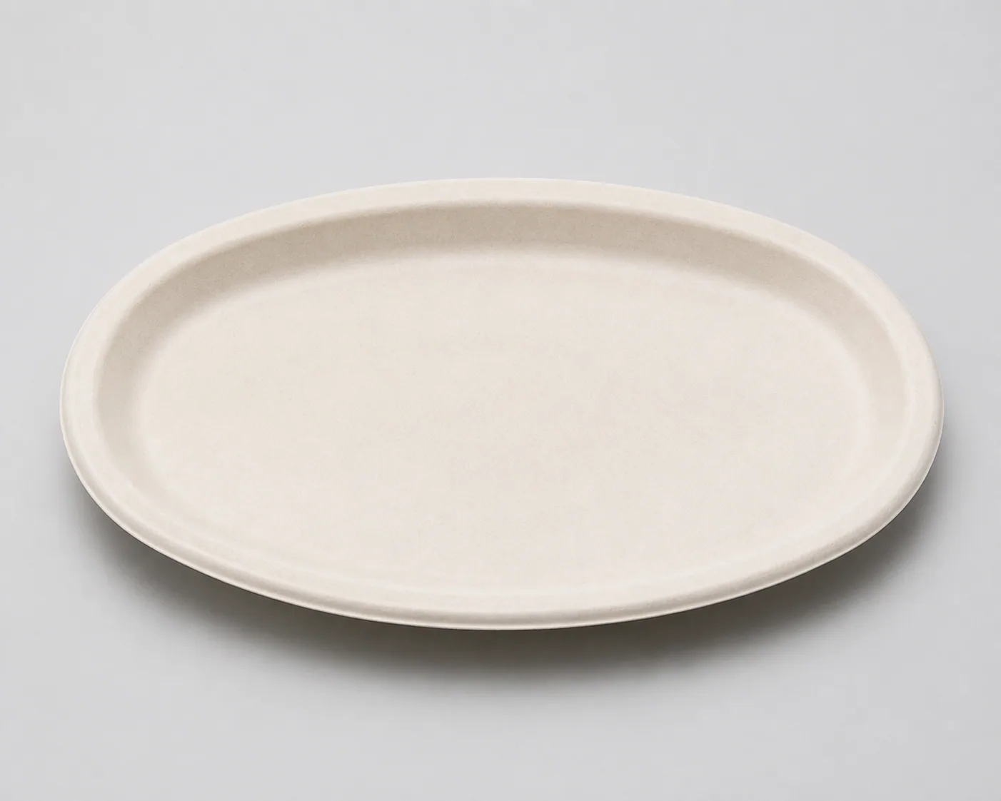 Oval Bagasse Plates