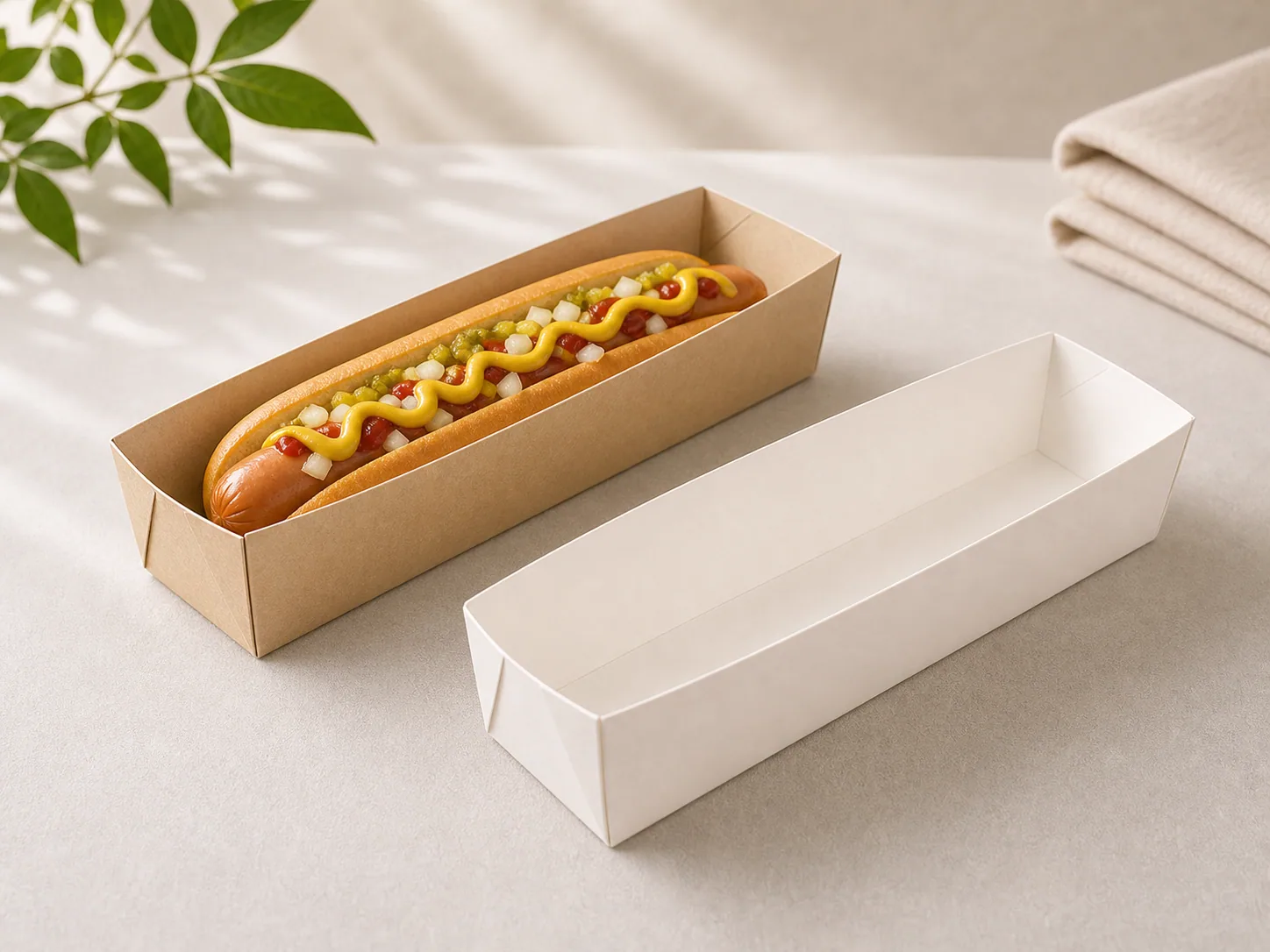 Paper Hot Dog Boxes